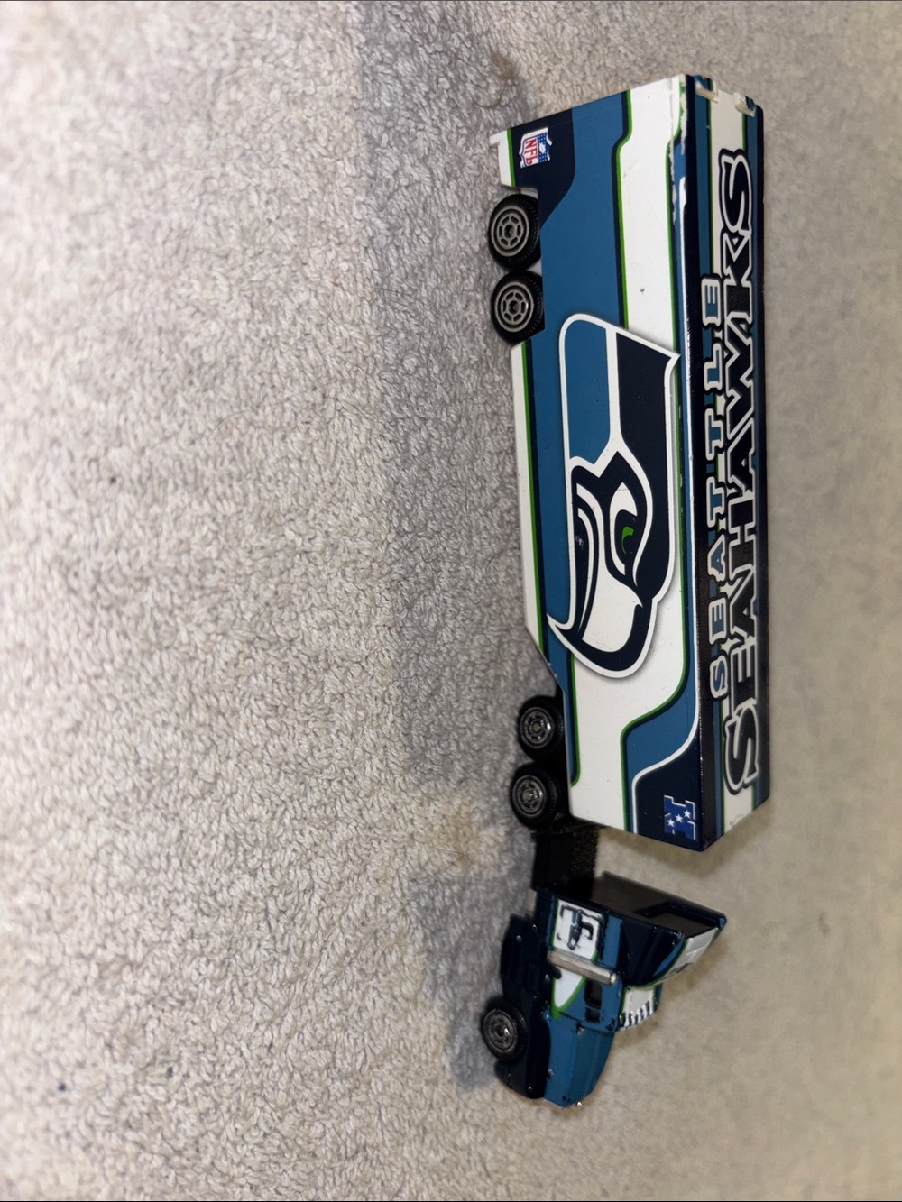NFL Seattle Seahawks Team Transport Truck - Navy Blue & White